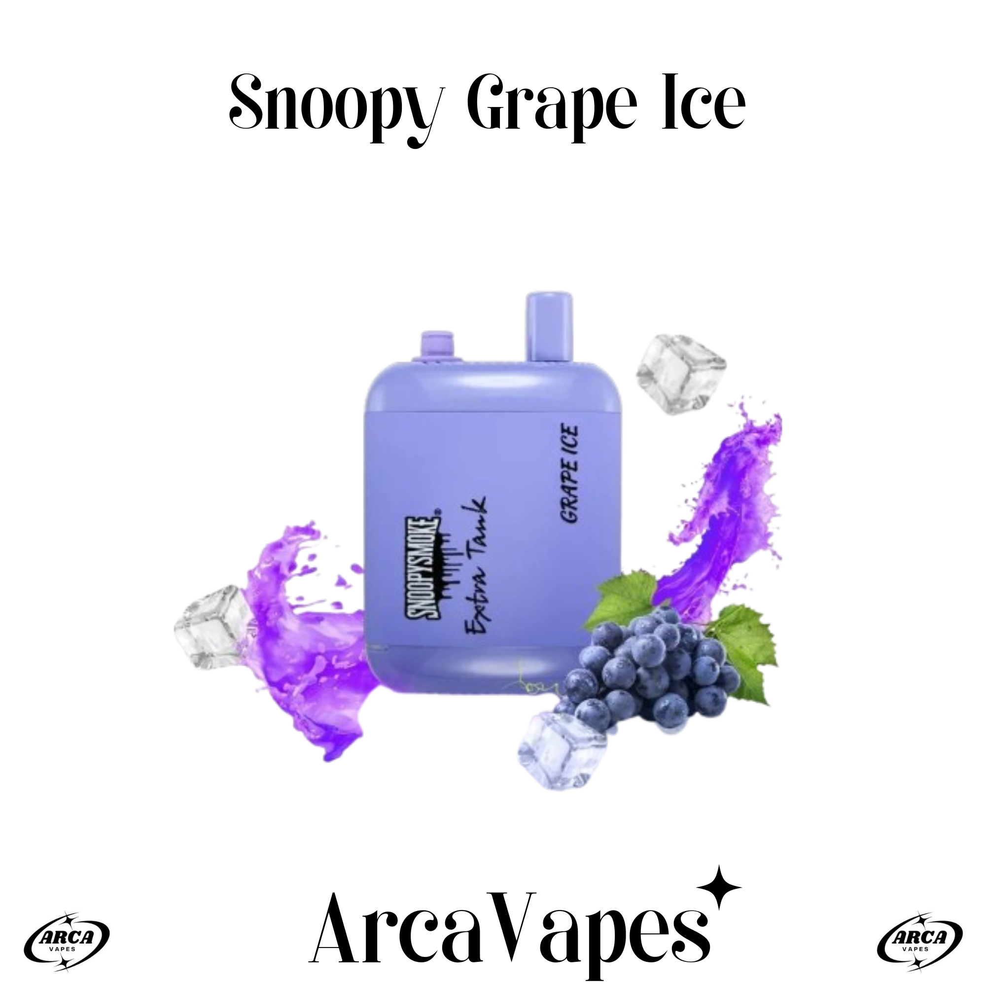Snoopy Grape Ice