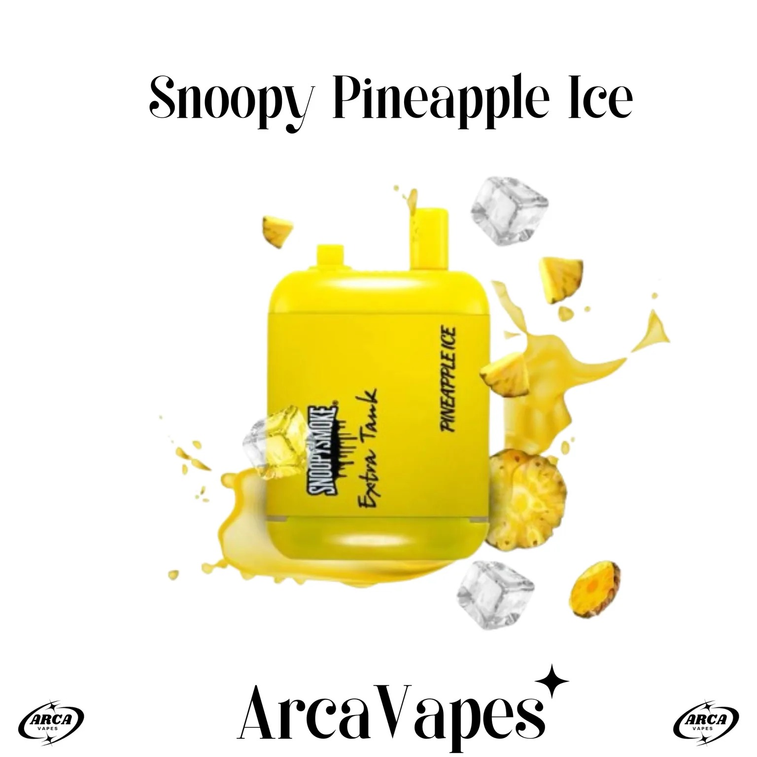 Snoopy Pineapple Ice