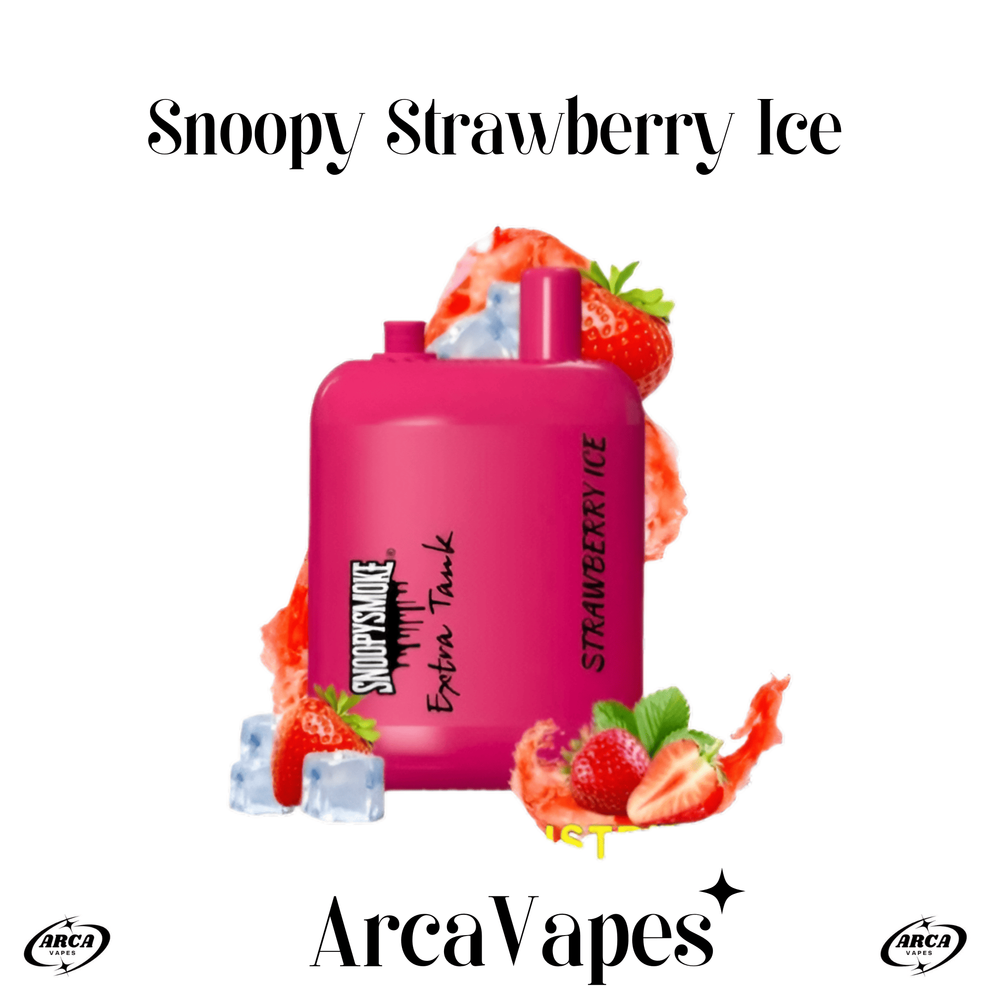 Snoopy Strawberry Ice
