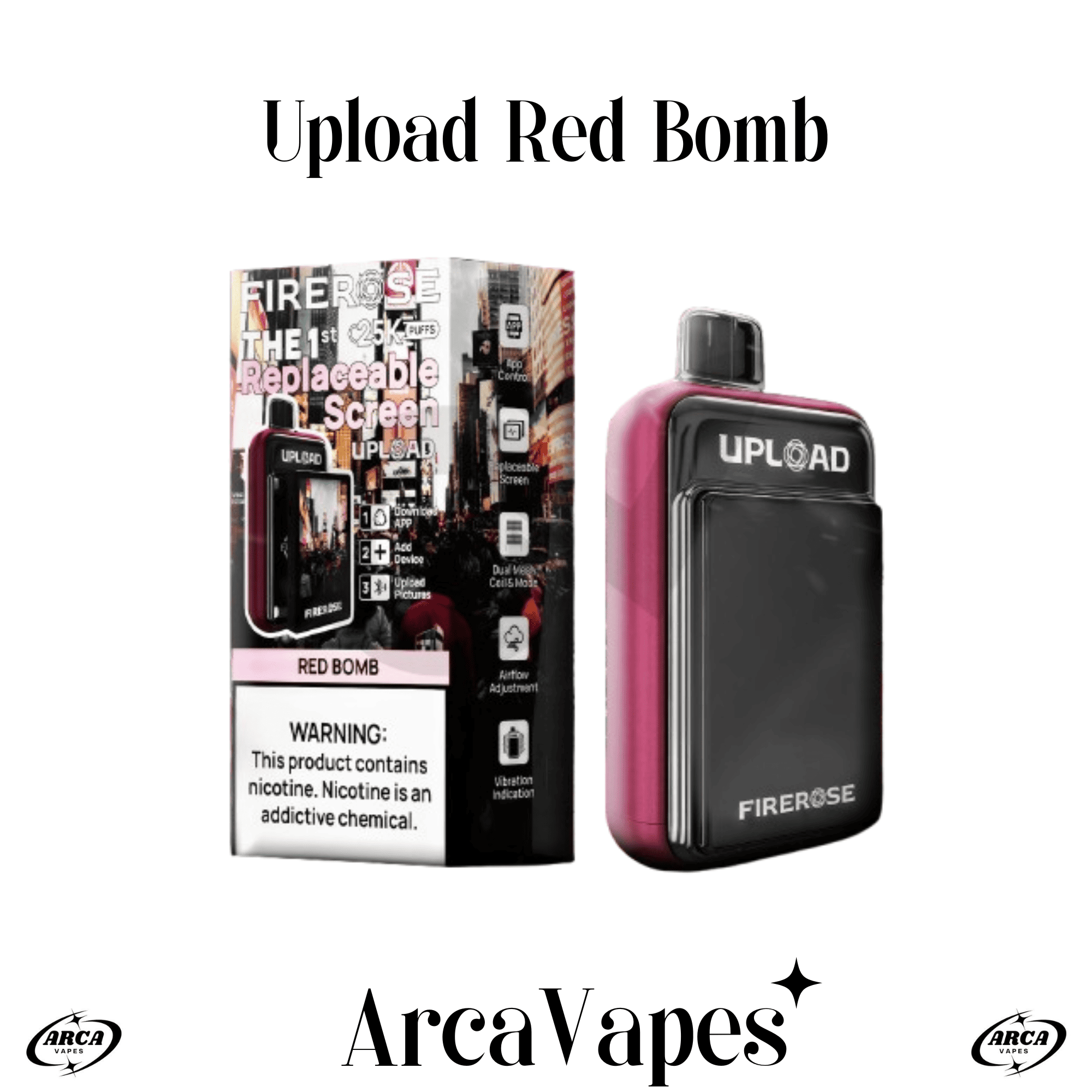 Upload Red Bomb